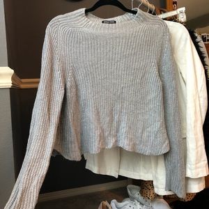 Gray American Apparel sweater size L